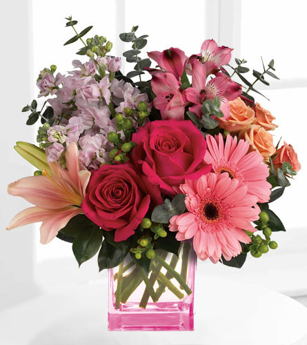 Telelfora's Painterly Pink Bouquet